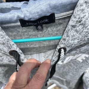 New Look Heather Gray Hoodie